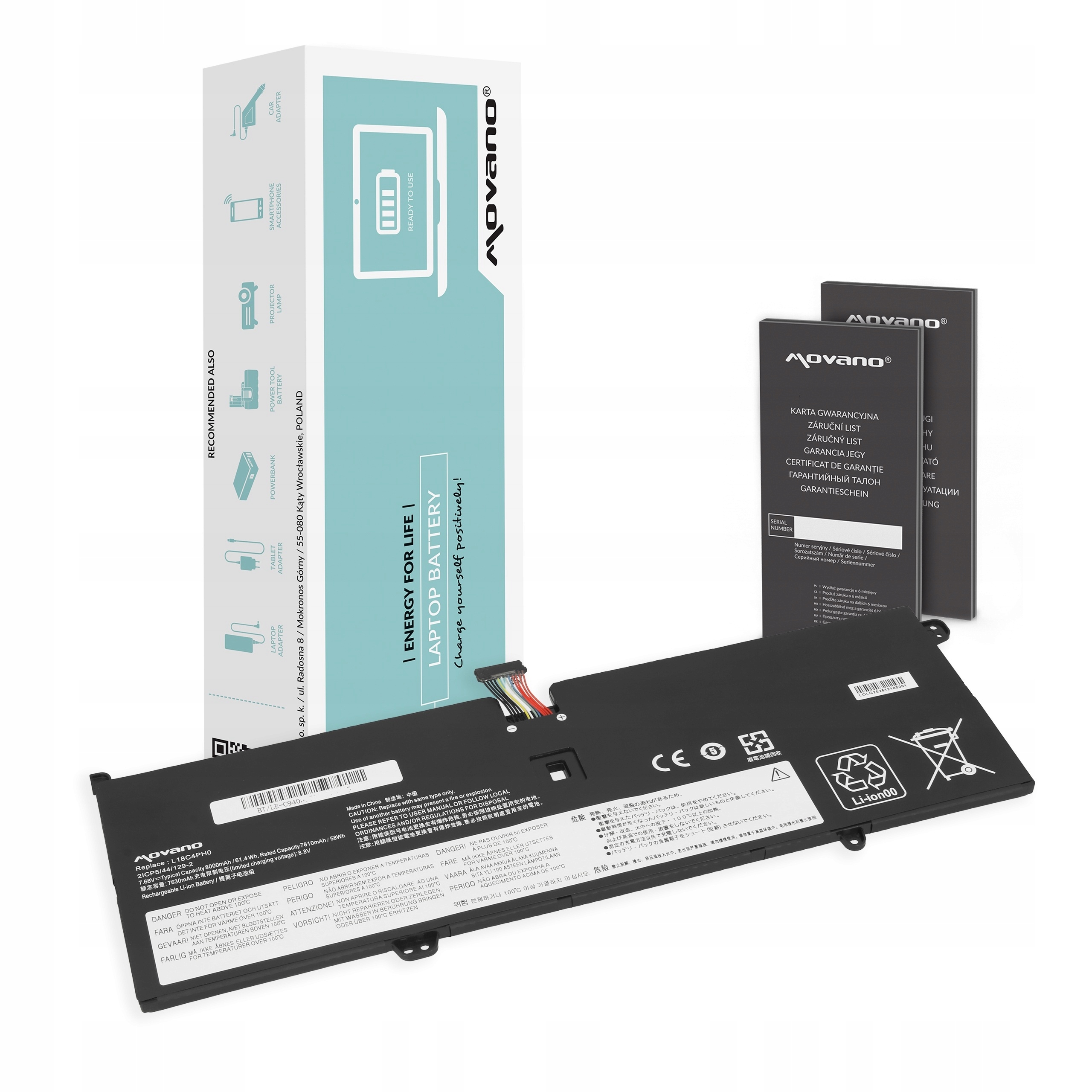 Bateria do Lenovo Yoga C940-14IIL18C4PH0 L18M4PH0 SB10W67323 SB10W67416