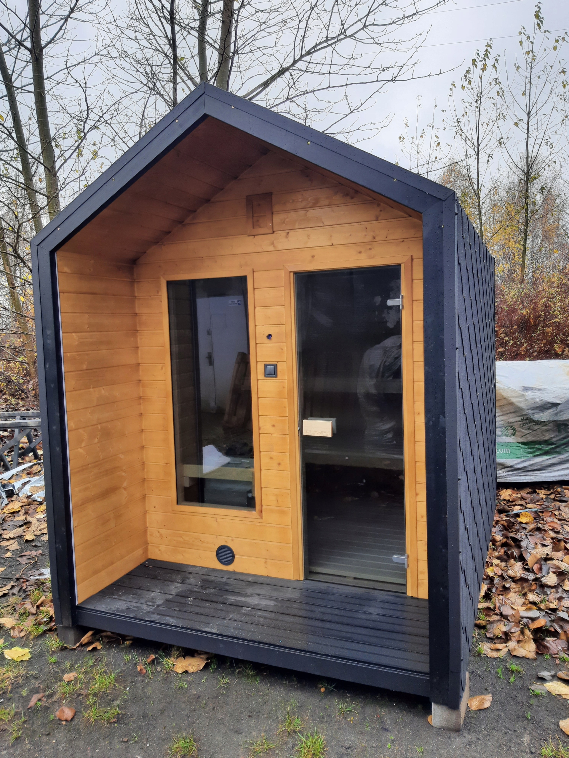 Sauna Ogrodowa Nowoczesna Stodoła Producent inna