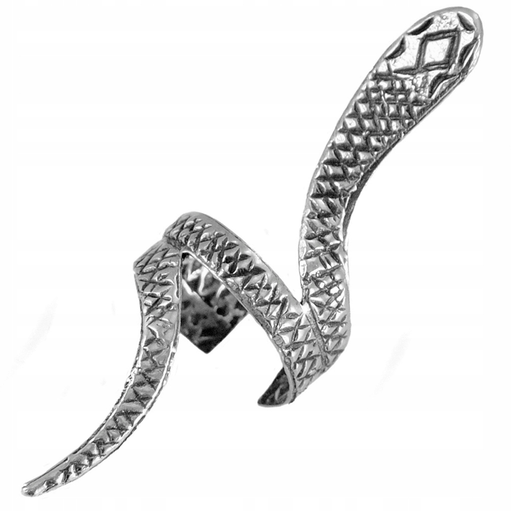 

Kolczyk nausznica żmija wąż srebro 0,925