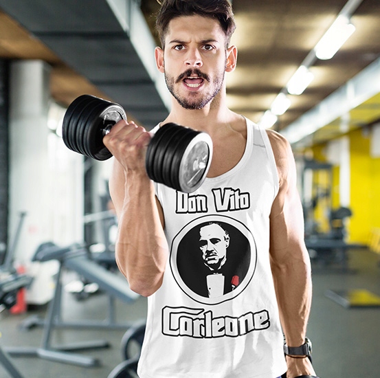 TANK TOP THE GODFATHER & SCAREFACE DON VITO Marka inna