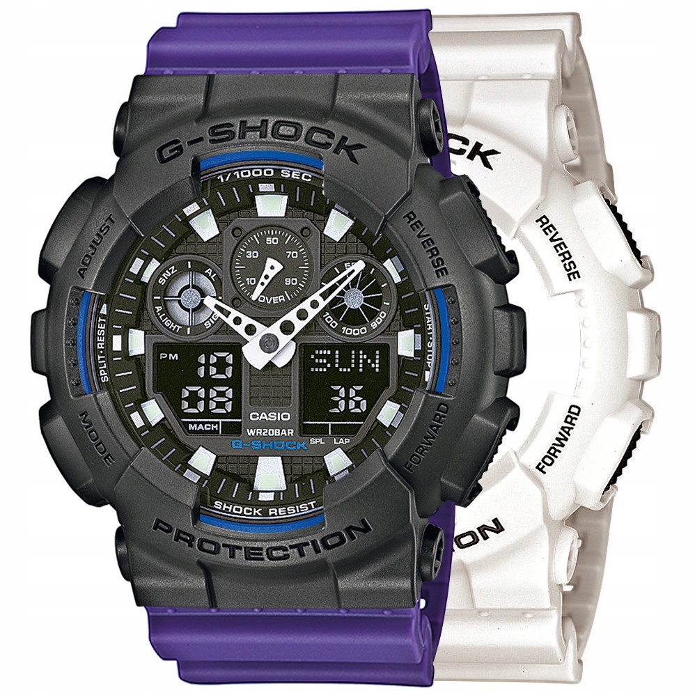 Hodinky Casio G-Shock Set GA-100B-7AER Luneta 10467795 Řemínek 10498156 20