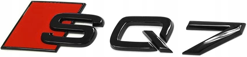 ЕМБЛЕМА ЗНАЧОК ЛОГОТИП ЗАД. AUDI Q7 ЧОРНИЙ