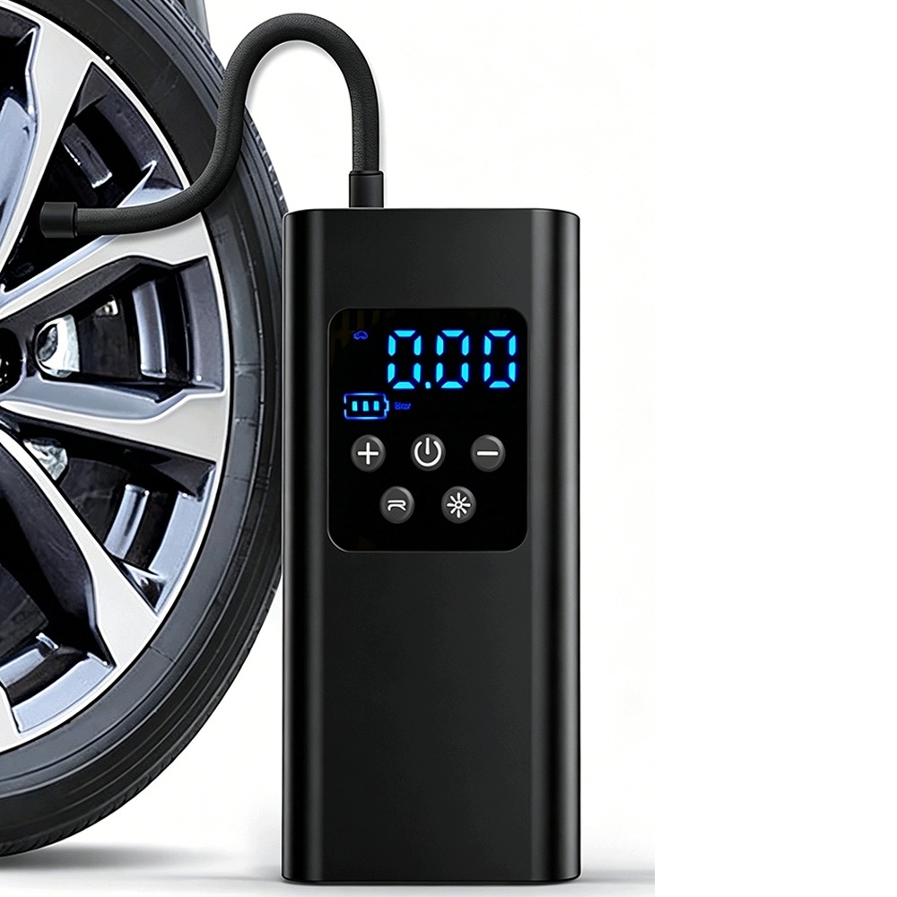 Bezdrátová elektrická vzduchová pumpa 2000 mAh, 12 V