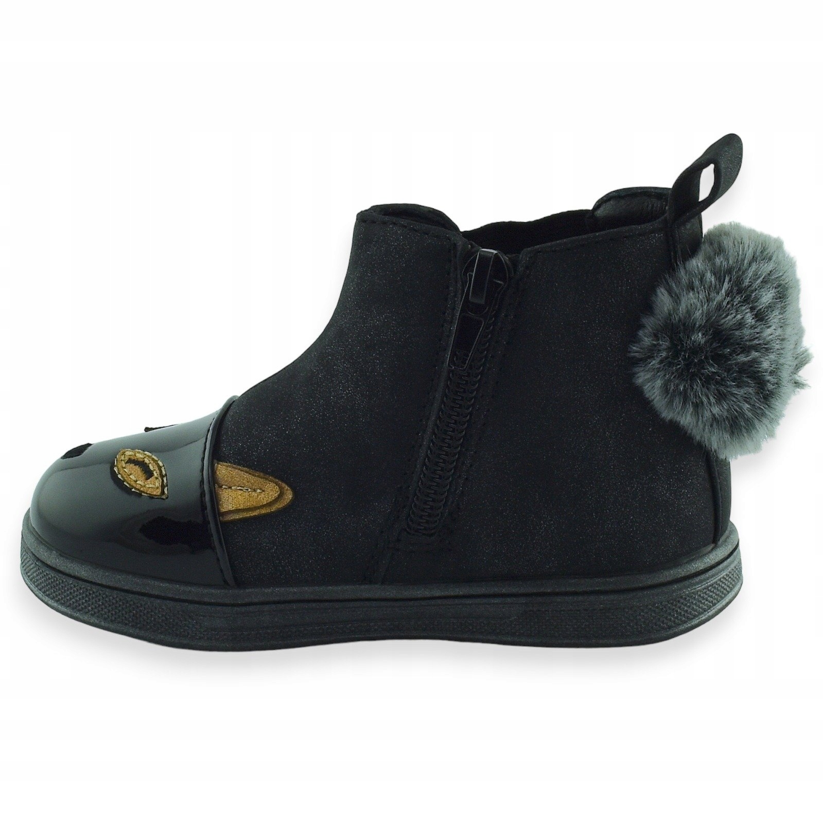 Ocieplane botki dla dziewczynki jesienne zimowe 25 Marka Wojtyłko