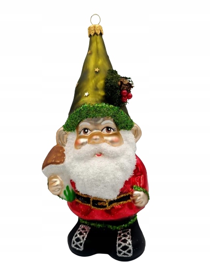

Bombki Choinkowe Szklane Leśny skrzat 19cm