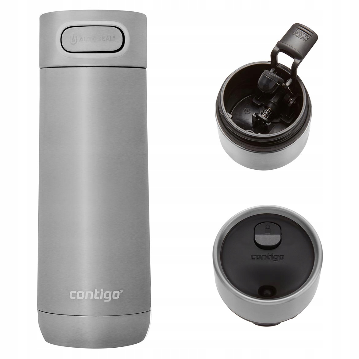 Elegantní termohrnek Contigo Luxe Autoseal 470 ml nerezová ocel