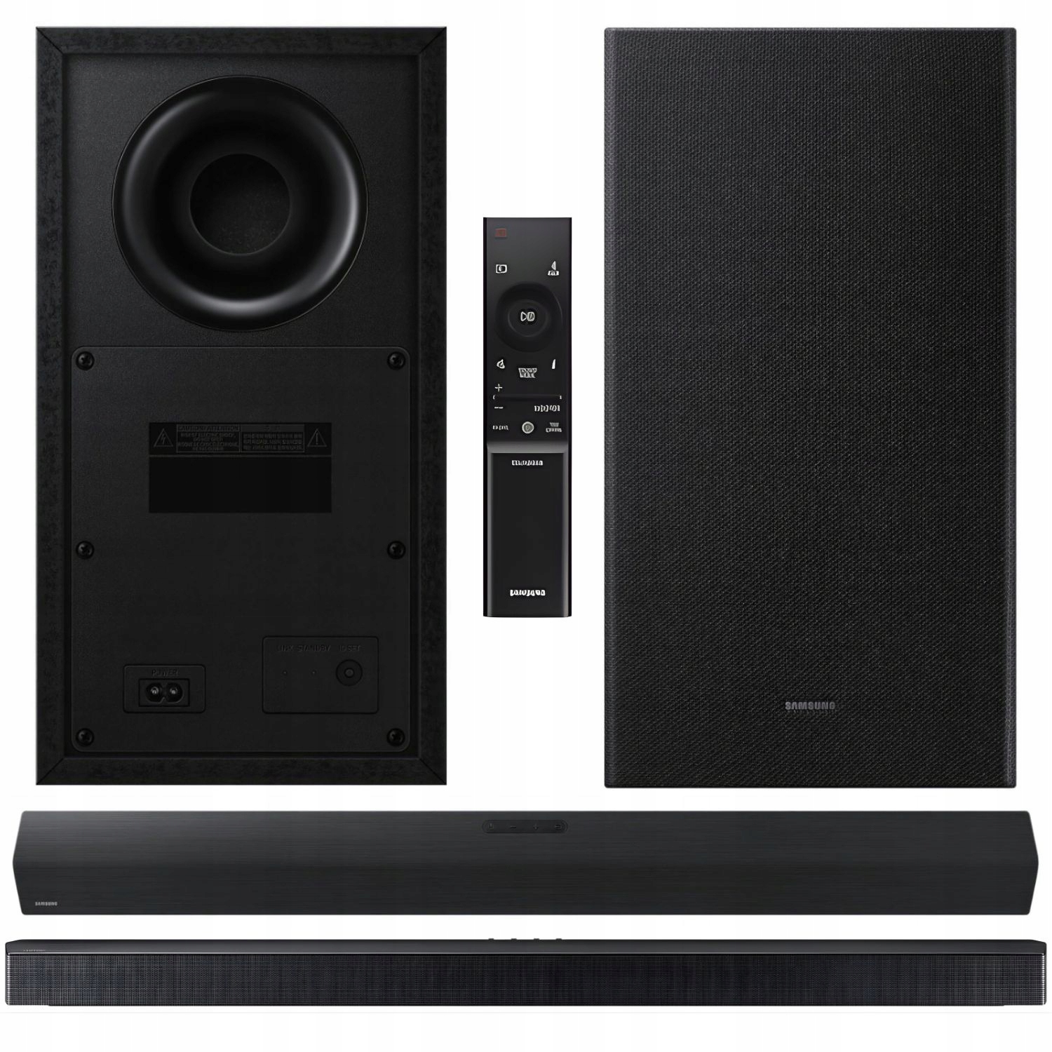 Soundbar Samsung HW-B750F En 5.1 400 W černý