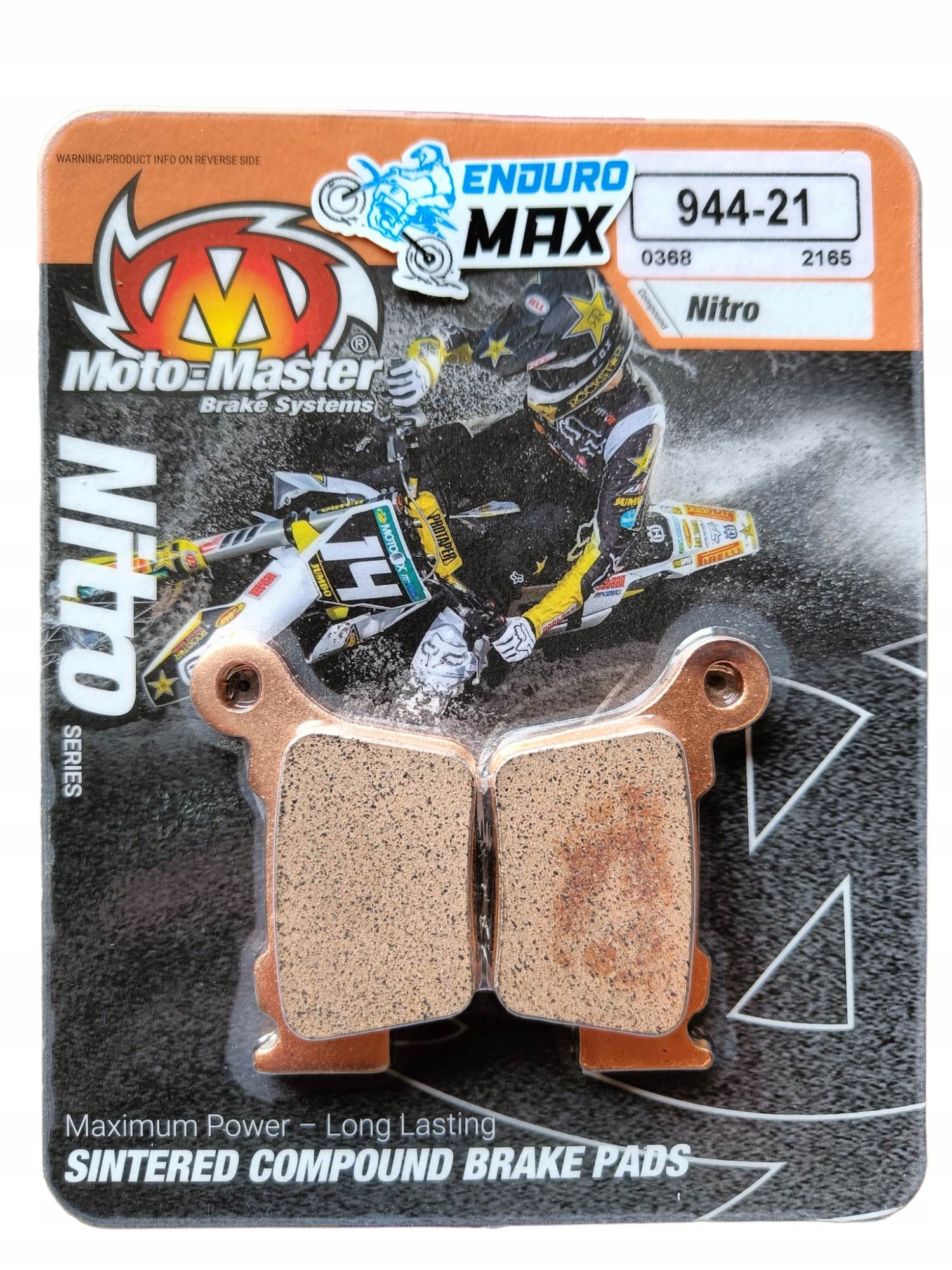 Moto-master Klocki Tył KH368 SinterMetal Ktm Husqv