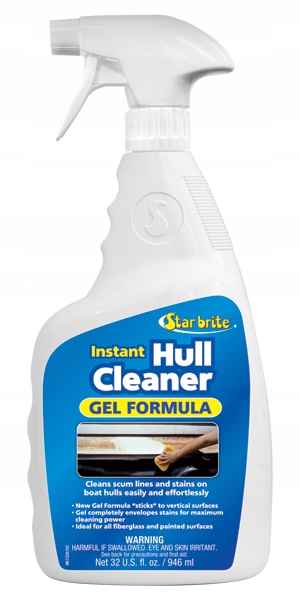 Hull Cleaner Gel Star Brite Usa Do Czyszczenia Kadłuba Linii Wodnej Burty