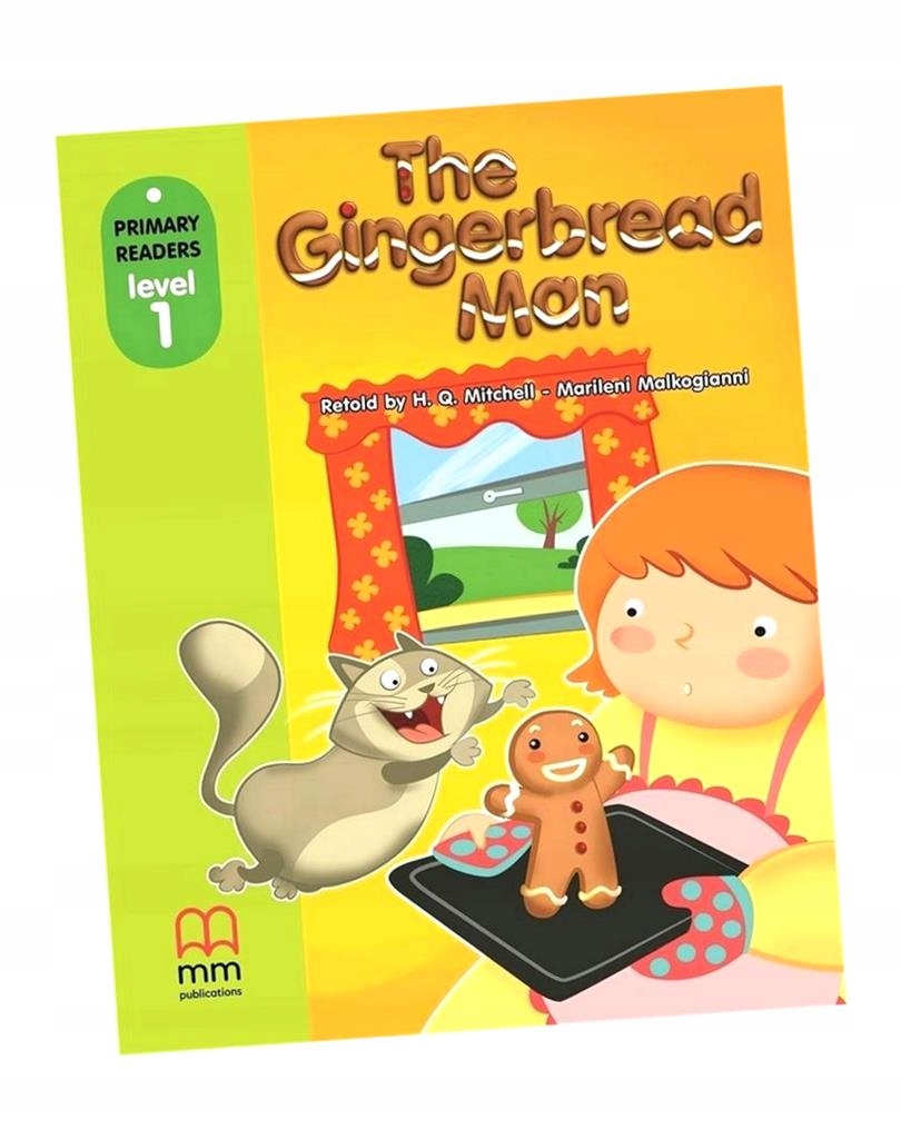 THE GINGERBREAD MAN + CD MM PUBLICATIONS H.Q.MITCHELL, MARILENI MALKOGIANNI