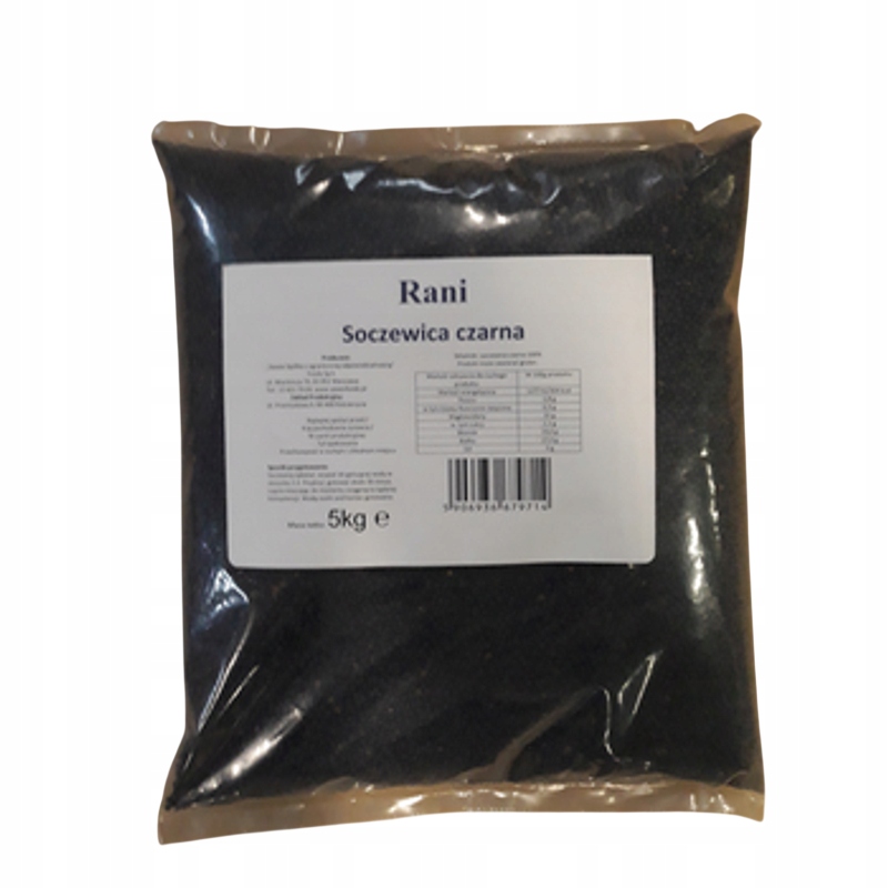 Levně Čočka Černá Rani 5 kg