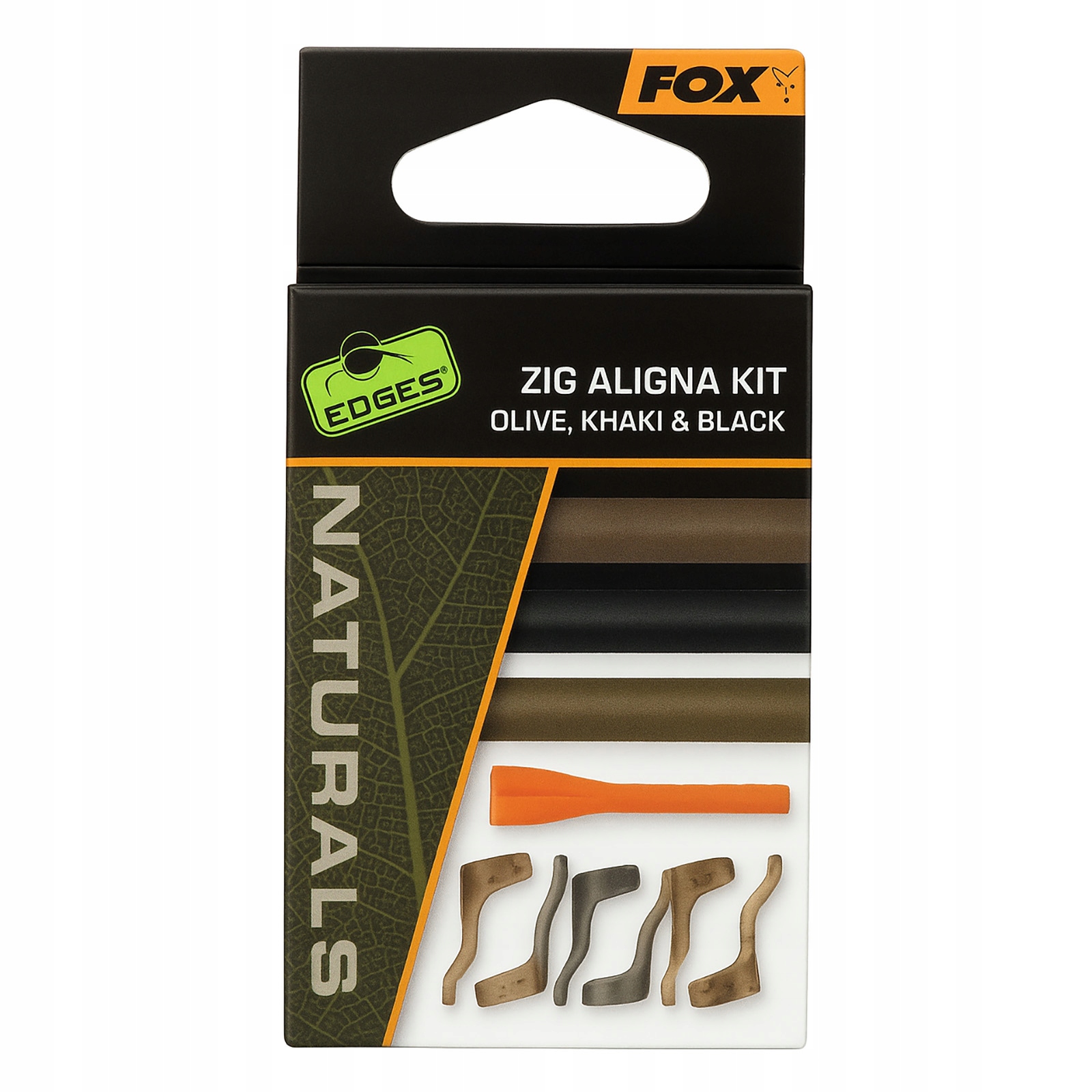 Zestaw Do Przyponów Wędkarskich Karpiowych Zig Rig Edges Naturals Kit Fox