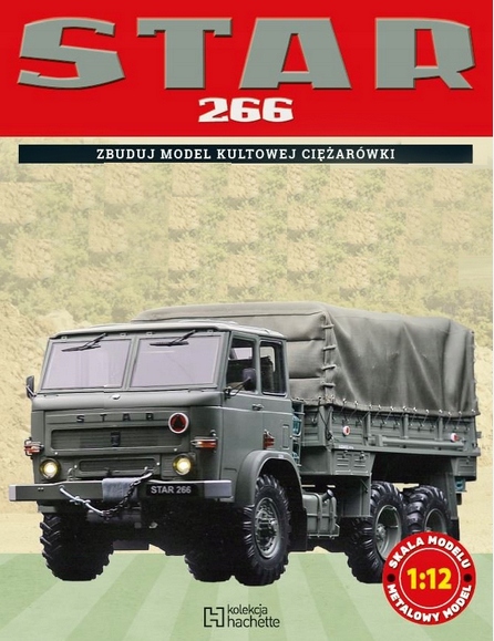Star 266 nr 34 Zbuduj Model Kultowej Ciężarówki