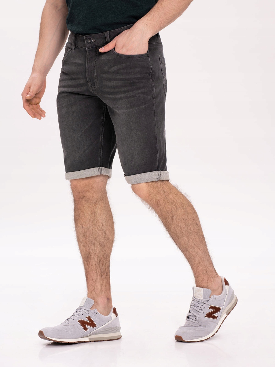 

Męskie Szorty Jeansowe Grafit Volcano D-mext W29