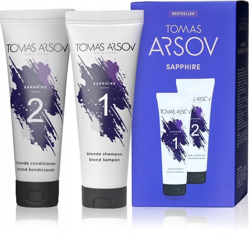 Tomas Arsov Sapphire Set Šampon A Kondicionér 2× 250 ML