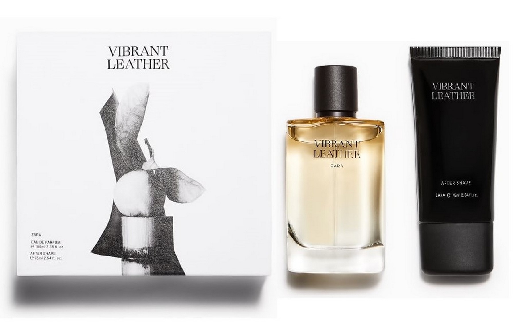 zara vibrant leather aftershave