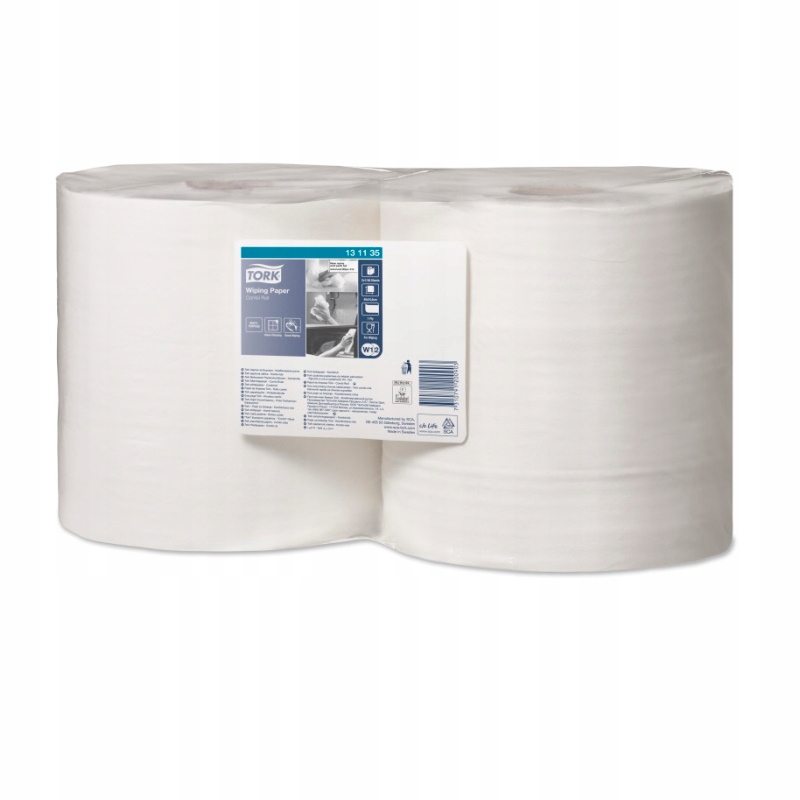 

Tork 131135 Czyściwo w roli, W1, białe, 2 x 460 m