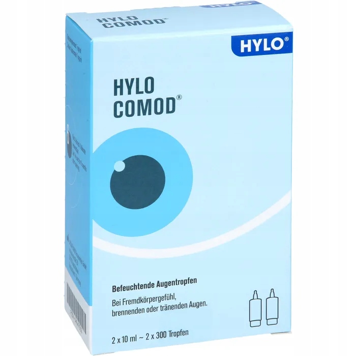 Hylo Combo krople do oczu na suche oczy z kwasem hialuronowym 2 x 10 ml
