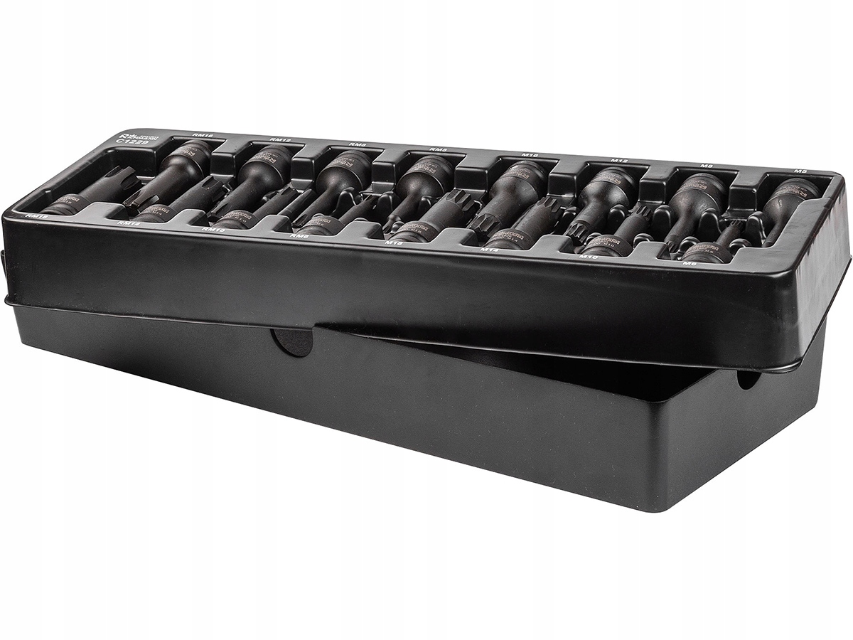 WKŁAD ZESTAW NASADKI udarowe 16 SZT. M5-M18 1/2' Marka Corona/Richmann