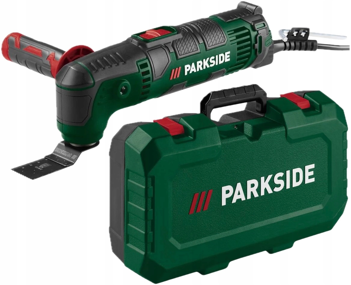 Parkside narzędzie wielofunkcyjne 310W w walizce Pmfw 310 I6