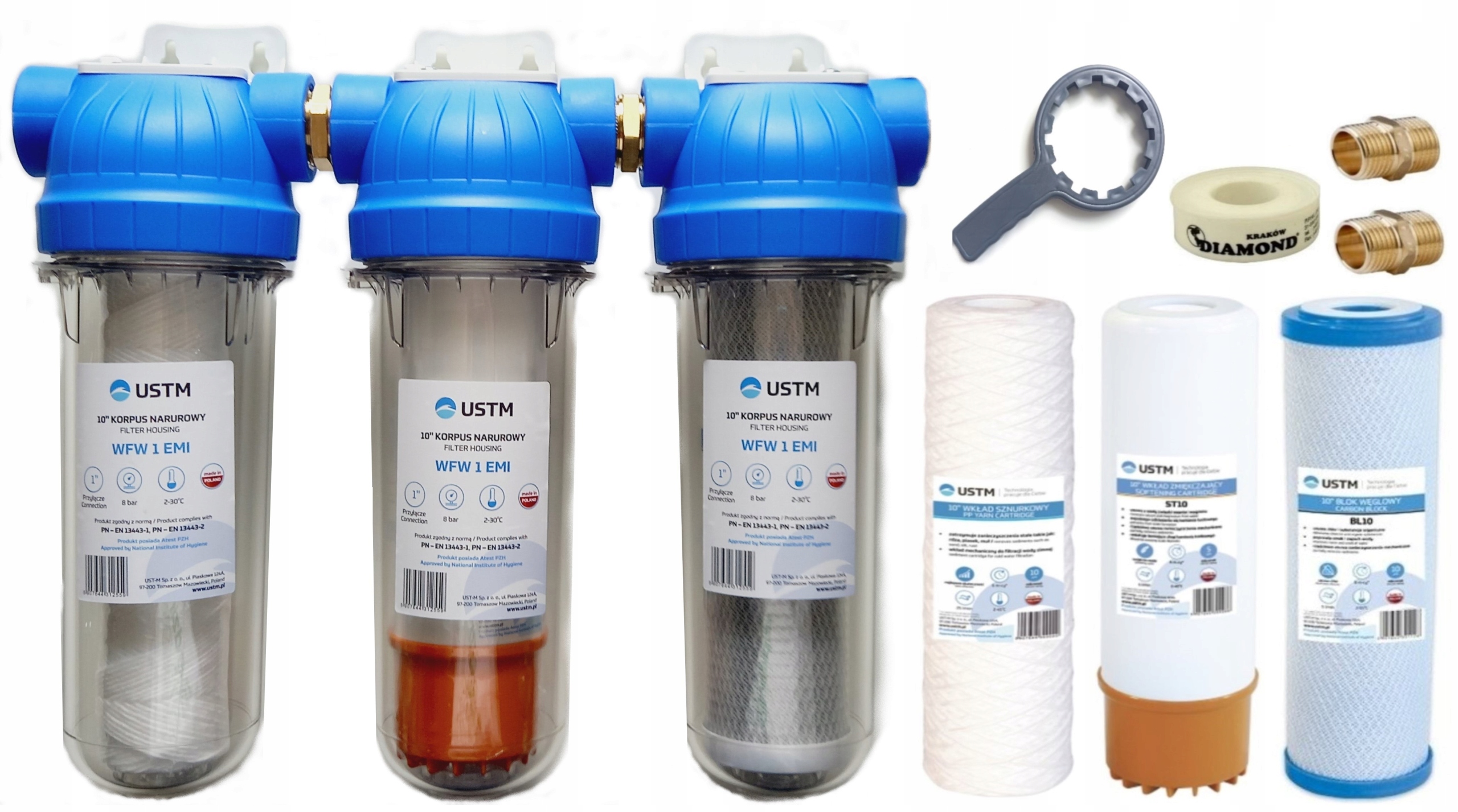 Filtr Do Wody Węglowy Zmiękczacz Wstępny 1"