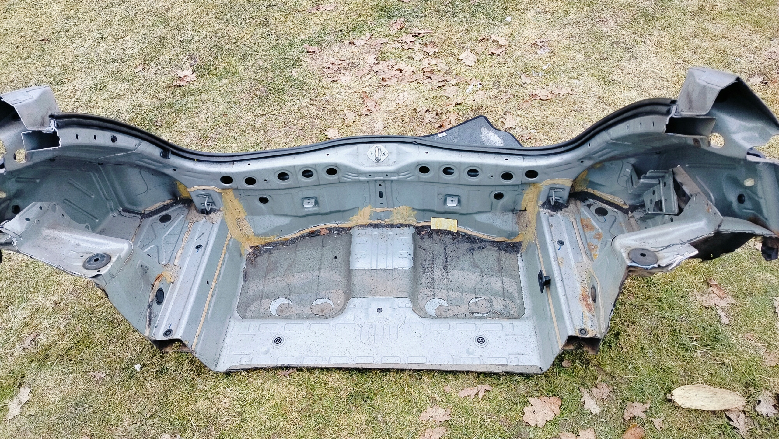 HONDA CIVIC VIII UFO rear panel + floor boot sump