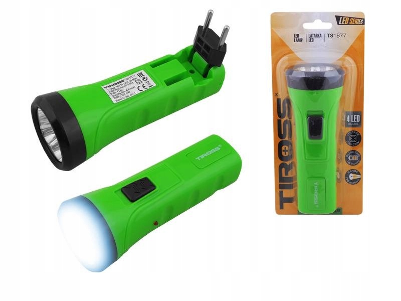 

Latarka akumulatorowa energooszczędna 4 Led