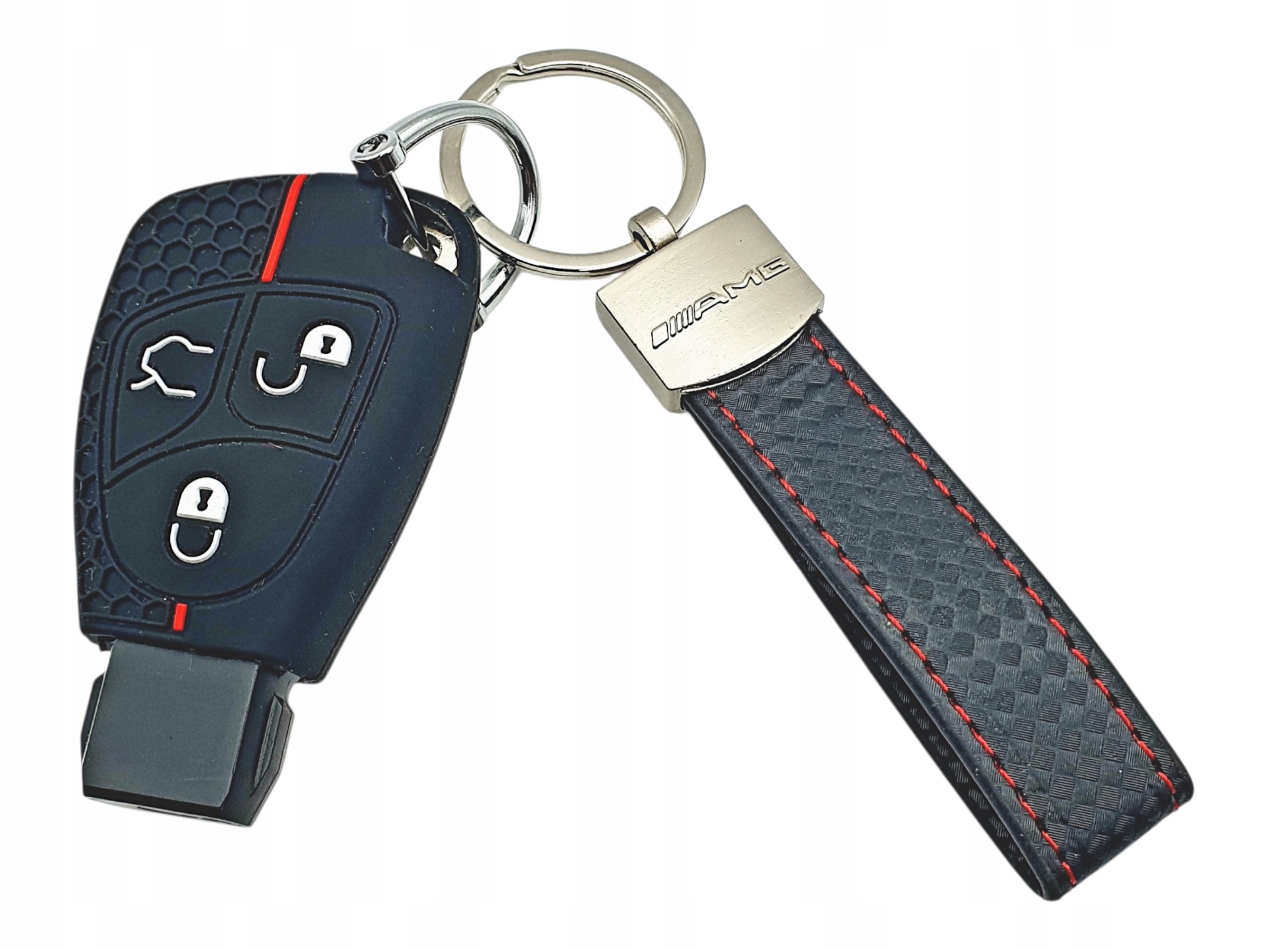 Etui Z Breloczkiem Do Kluczy Mercedes W203 W209 W211 W220 Vito Sprinter