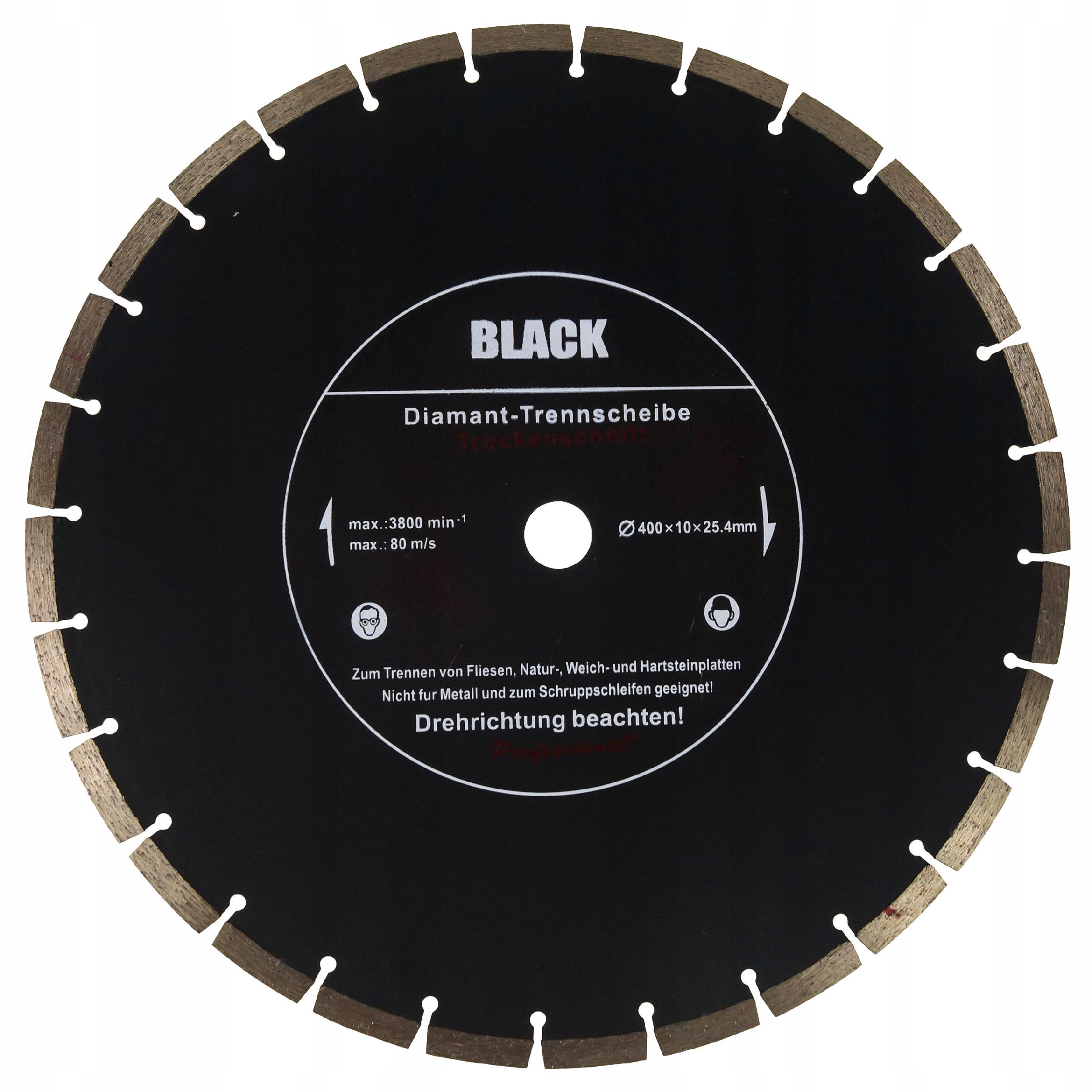

Tarcza Diamentowa Benson 400X10X25,4 Segment