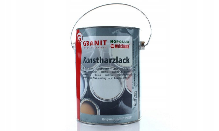 Лак фарба RAL 9006 білий алюміній 2,5 л граніт