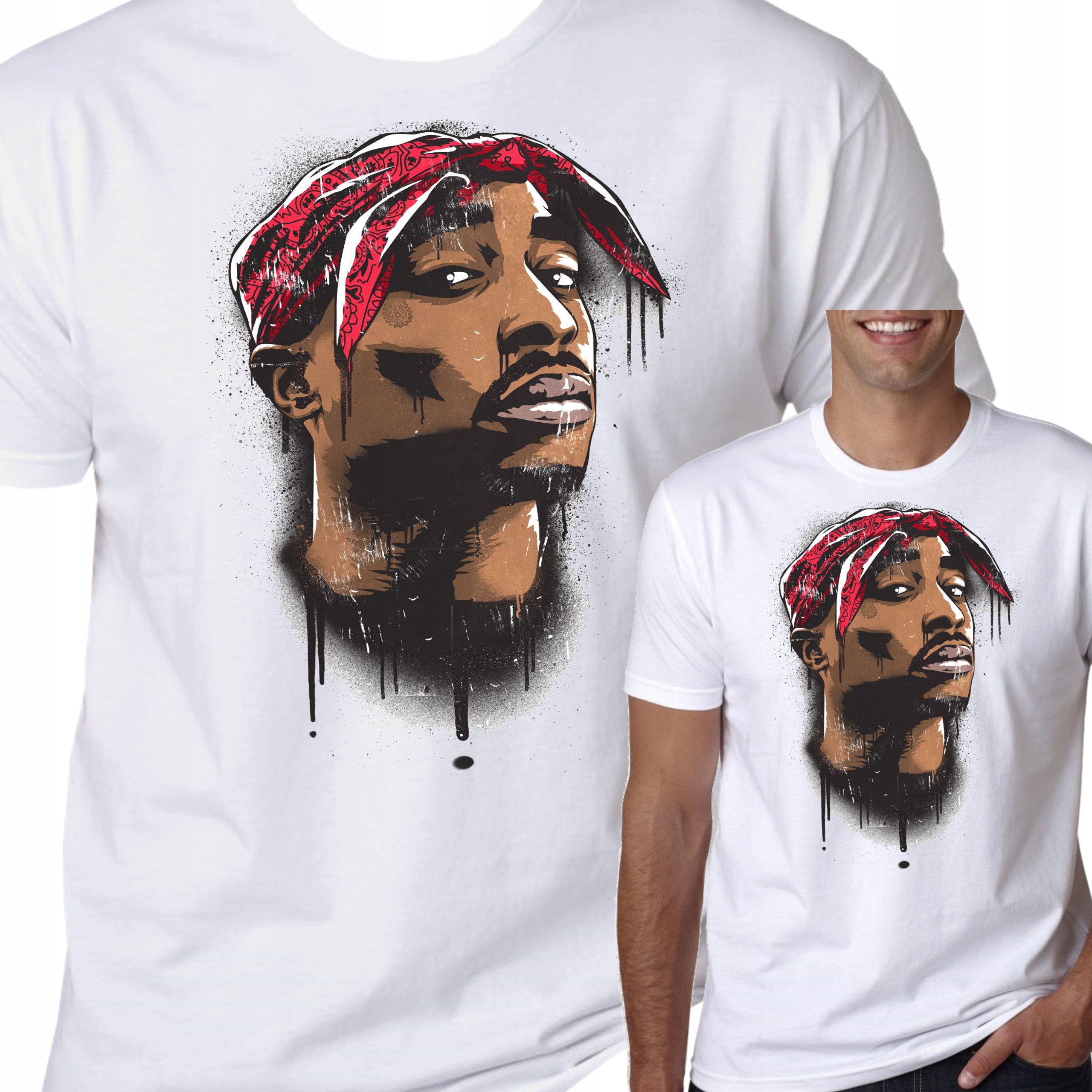 

T-Shirt Koszulka 2PAC Tupac Thug Life S 0809