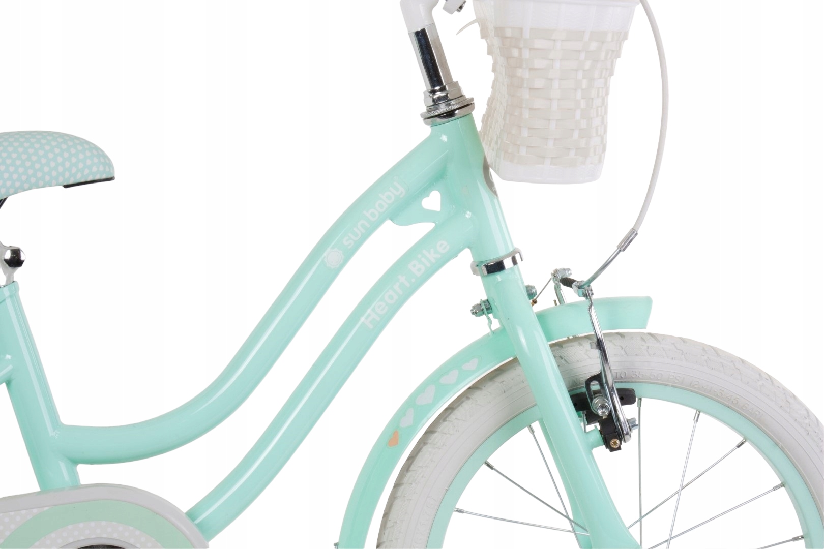 ROWER ROWEREK BMX 14" SUN BABY HEART Bike Kolor Turkusowy