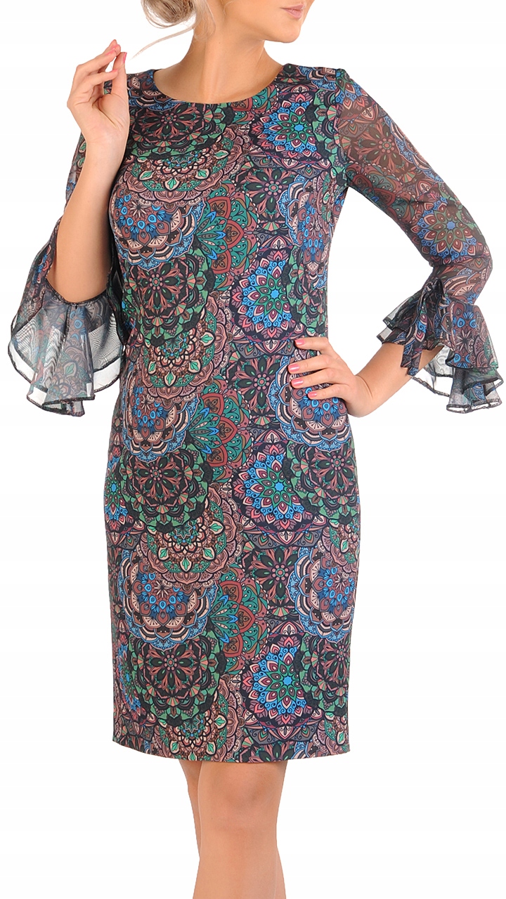 Šaty Olga t 44 let dámská na svatební hostina elegantní na společenské přijímání