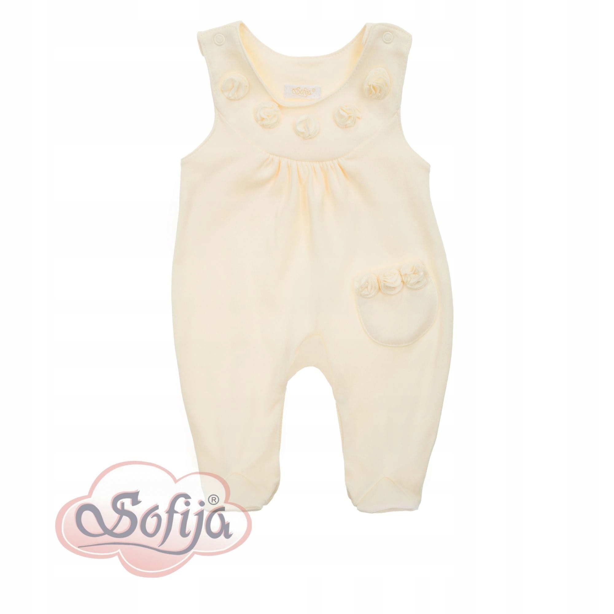 ŚPIOCHY Niemowlęce ŚPIOSZKI bawełniane rozpinane