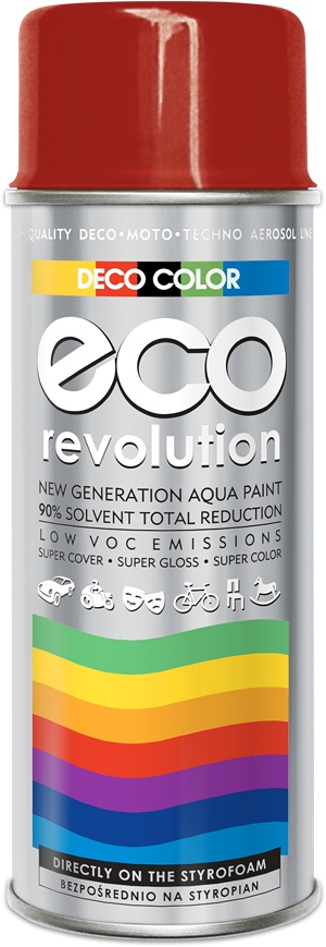 

Lakier W Spreju Eco Revolution 400ML Czerwony Ogn.