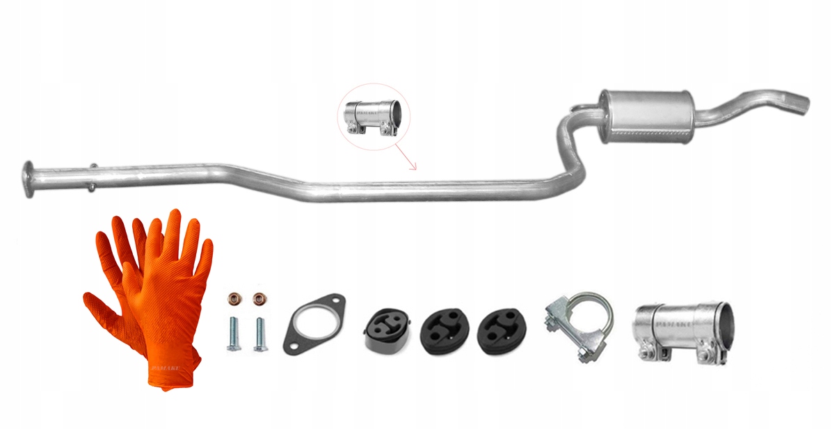 Ford Puma 1.4i 16V 66kW (1998-12/2001) Tlumič