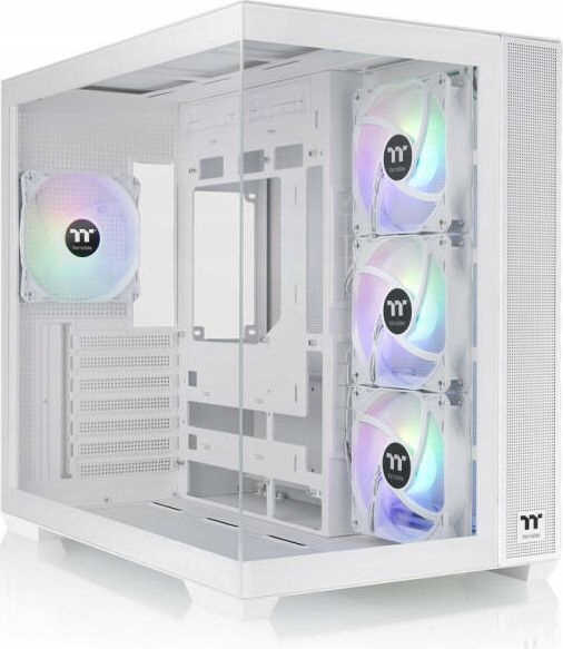 Počítačová Skriňa Thermaltake View 380 Tg Argb Snow Midi Tower biela