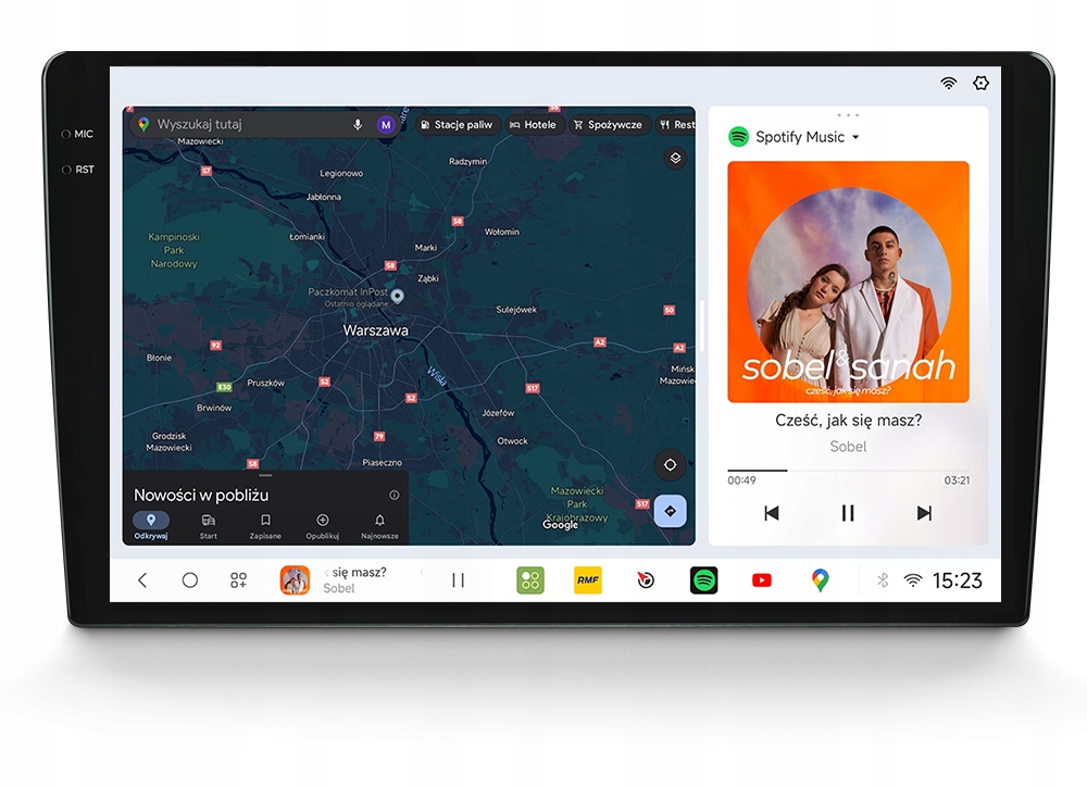 Radio Nawigacja Duduauto DUDU4 rozmiar 9"