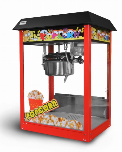 ZESTAW MASZYNA DO POPCORNU duża kinowaTOREBKI NA POPCORN 22x10cm 1,44kW Kod producenta MASZYNA DO POPCORNU Kinowa CZERWONA