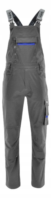 Spodnie robocze ogrodniczki Sara Actiflex rozciągliwe, i mocne r.56