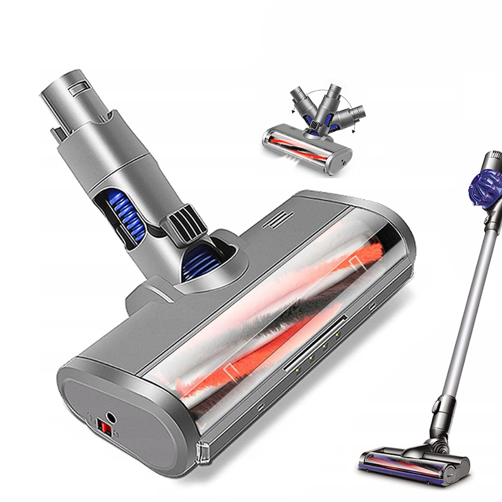 Led Kartáč Elektrokartáč Pro Dyson V6/DC58/DC59/DC61/DC62 Šedý
