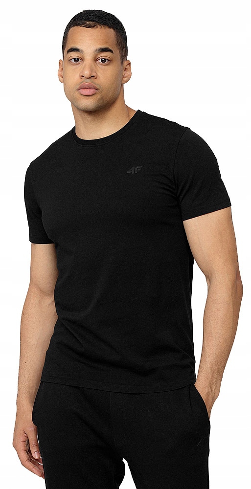 4F KOSZULKA MĘSKA T-SHIRT BAWEŁNA TTSHM2256 r.L Marka 4F