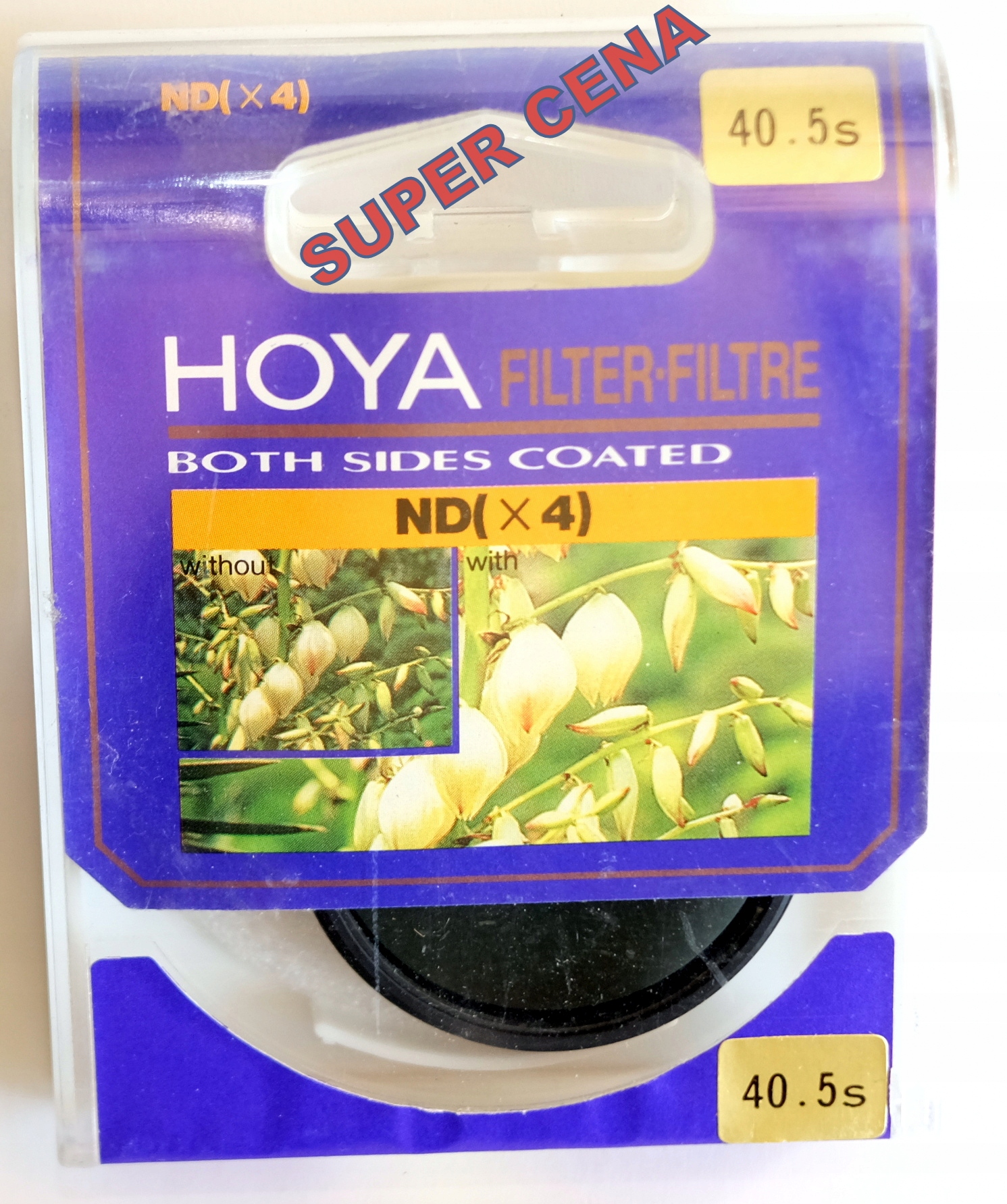 Filtr HOYA 40,5MM ND4 JAPAN / SZARY