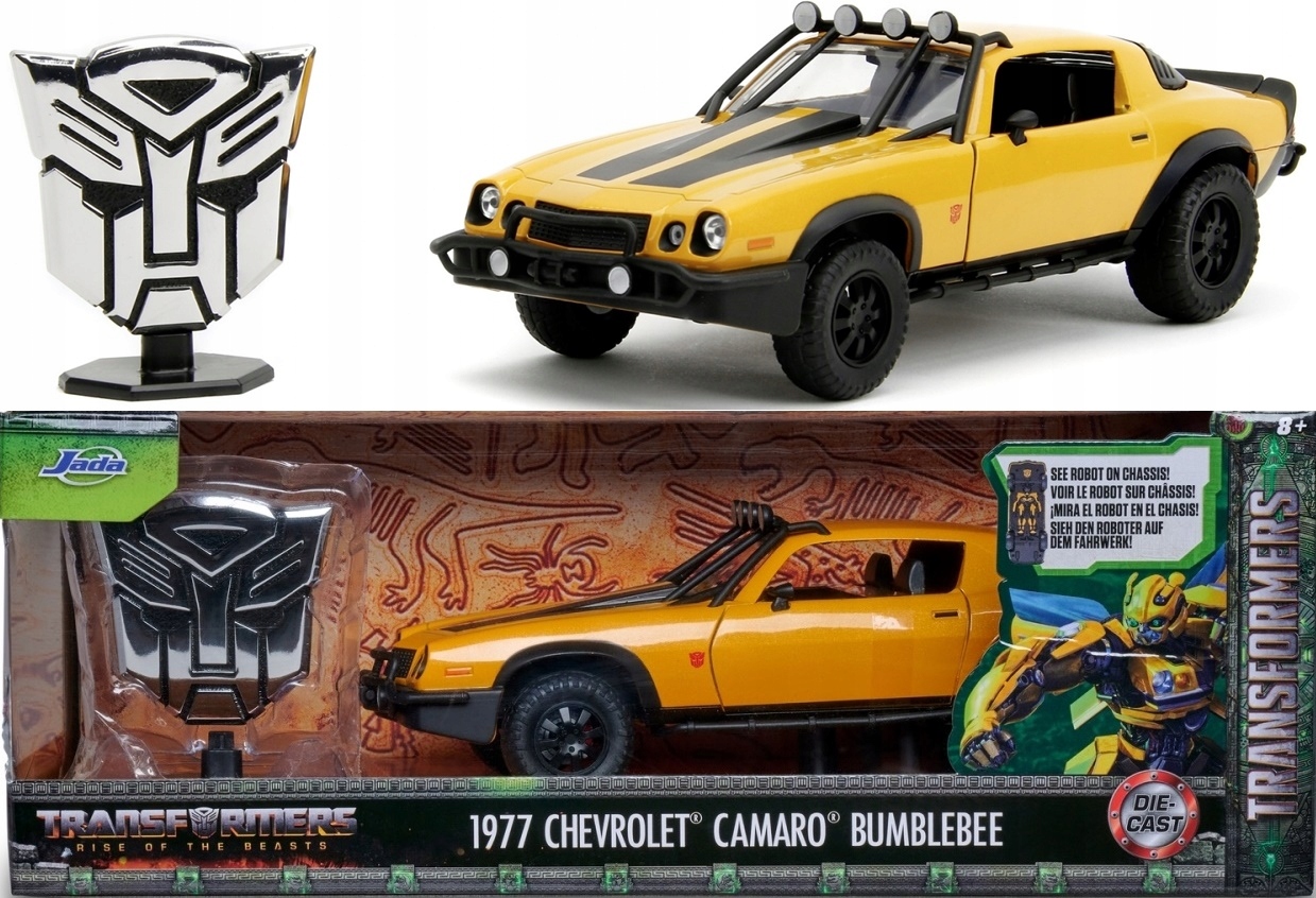 Bumblebee Chevy Camaro Transformers 7 Jada 1:24