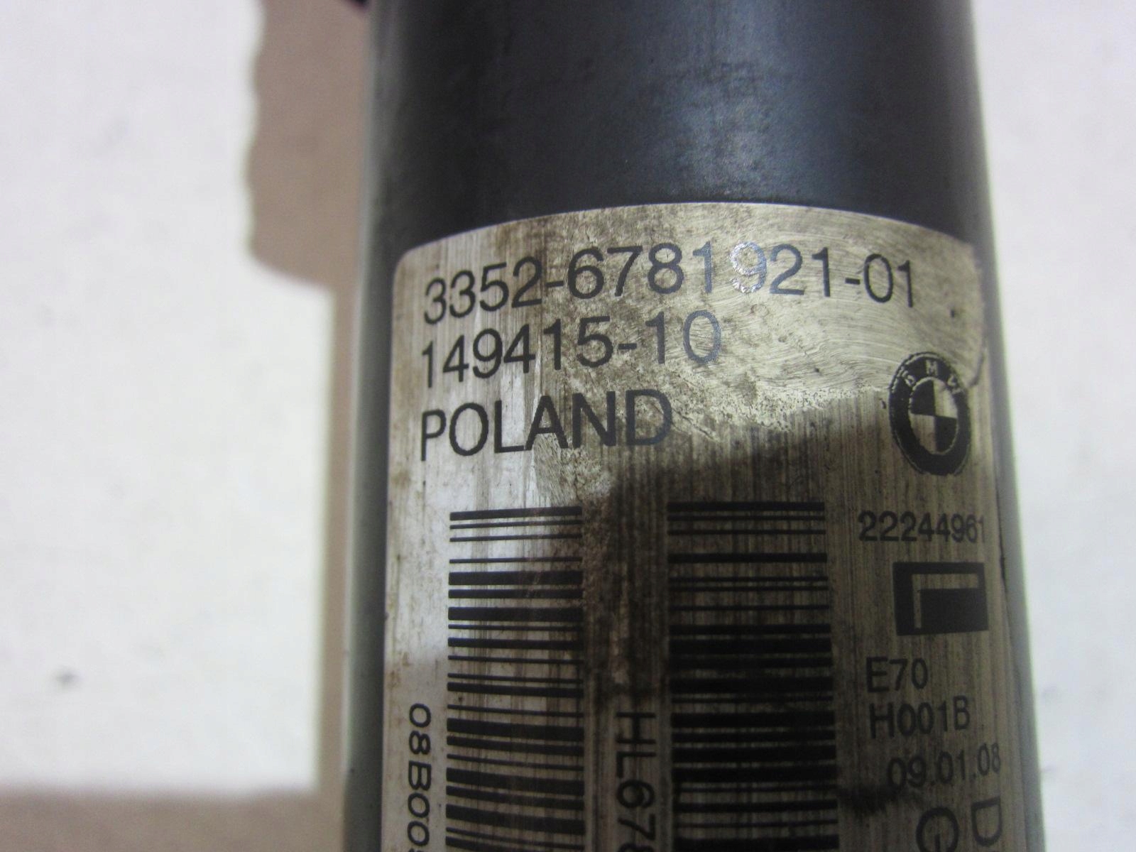 BMW E70 X5 Stoßdämpfer hinten heck 6781922 PARA