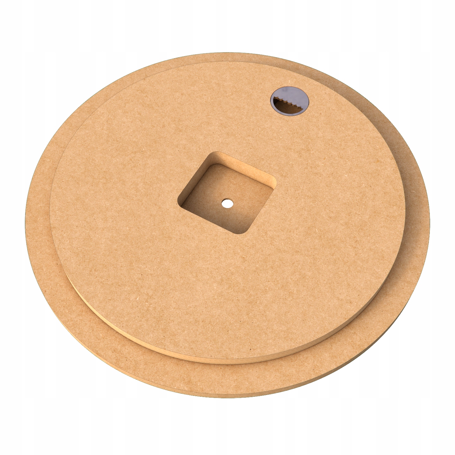 Základna Led nástěnné hodiny Mdf pryskyřice, decoupage, ruční práce, průměr 90 cm