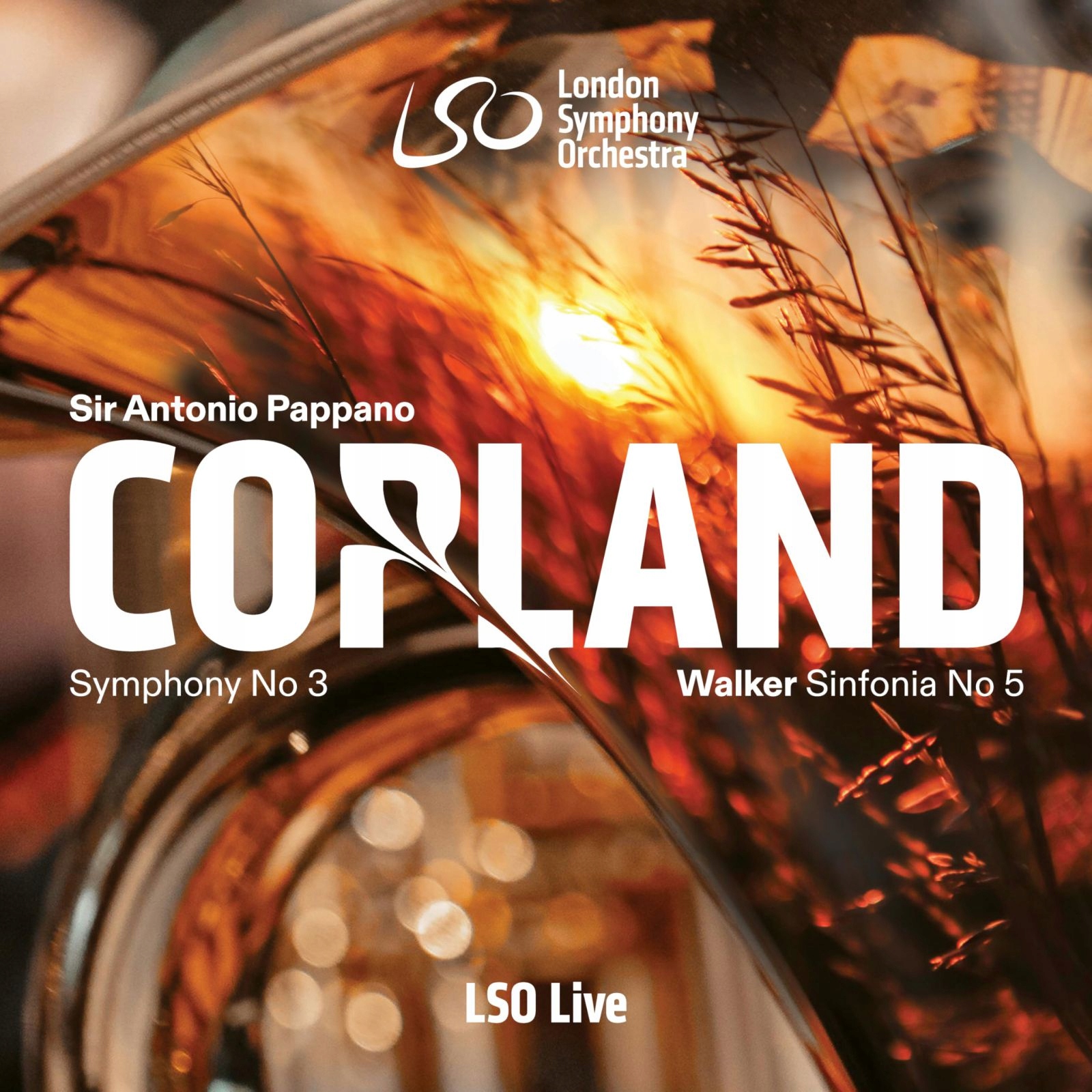 Copland, Walker: Symphony No 3 & Sinfonia No 5. Lso Sacd