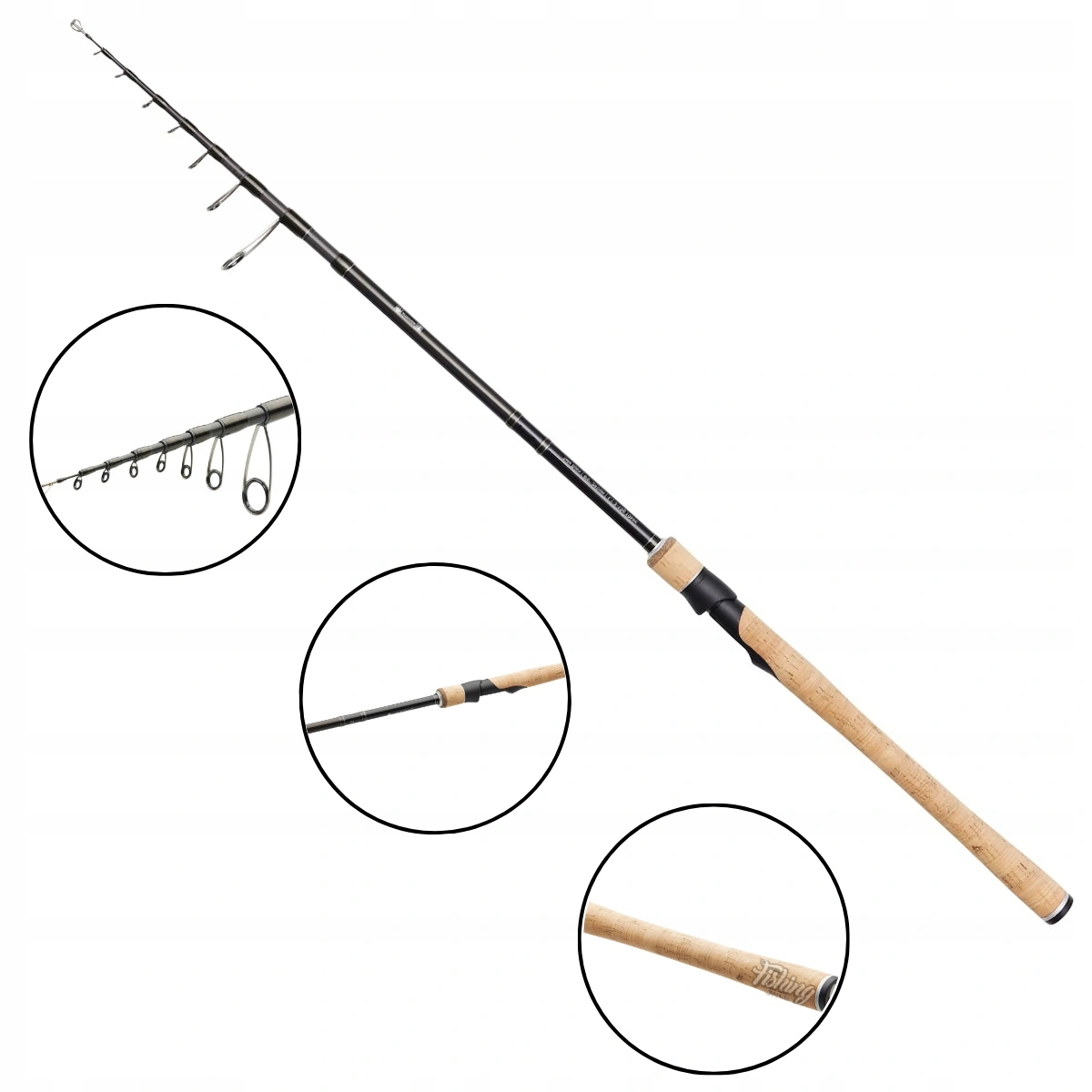 Wędka Westin W2 Tele Spin 240cm L 3-15g Gratis!!!