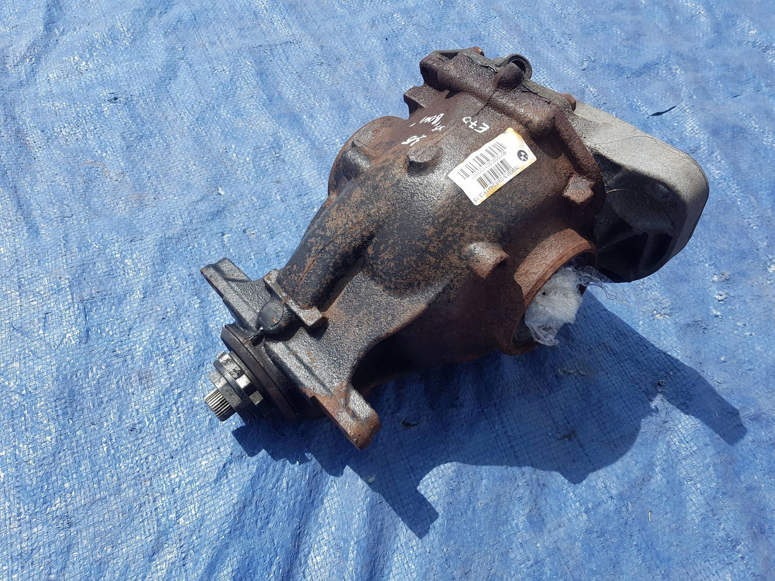 differential diff differential rear part rear BMW X5 E70 X6 E71 3.15 7590913
