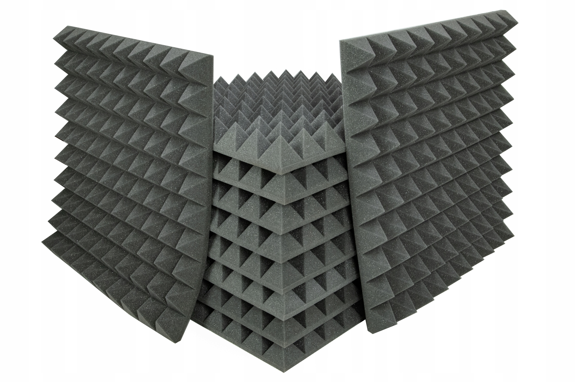 

Panel Akustyczny Piramidki Pianka Akustyczna 50x50